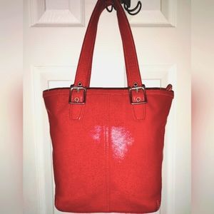 COPY - Coach Red Leather purse